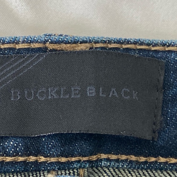 Buckle Black Fit No. 93 Ankle Skinny Stretch Blue Jean denim women’s size 28 - Picture 9 of 15
